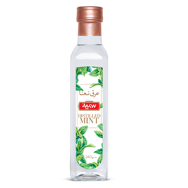 Mint distillate glass bottle 240 g