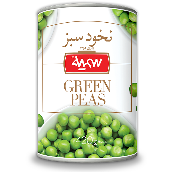 Canned green peas