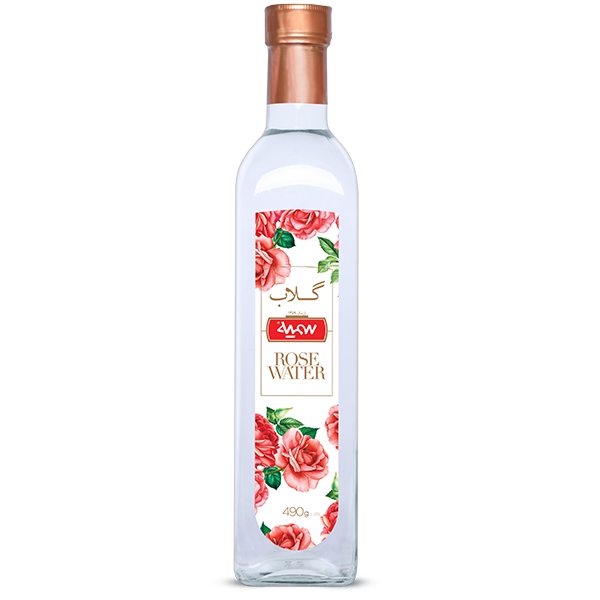 Rosewater glass bottle 490 g 